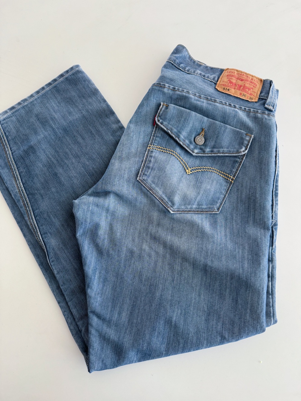 Levi's Light Blue 514 Straight Men’s Jeans